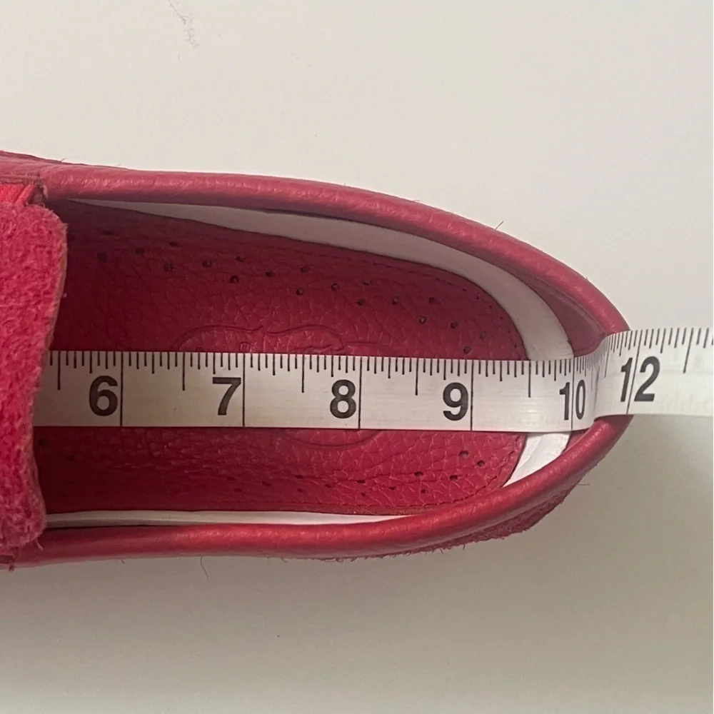 Sperry Cloud Authentic Original Red Suede Tassel Loafers Men Size 6 Rare Preppy